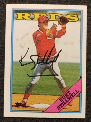 1988 Topps #339 Kurt Stillwell Autograph