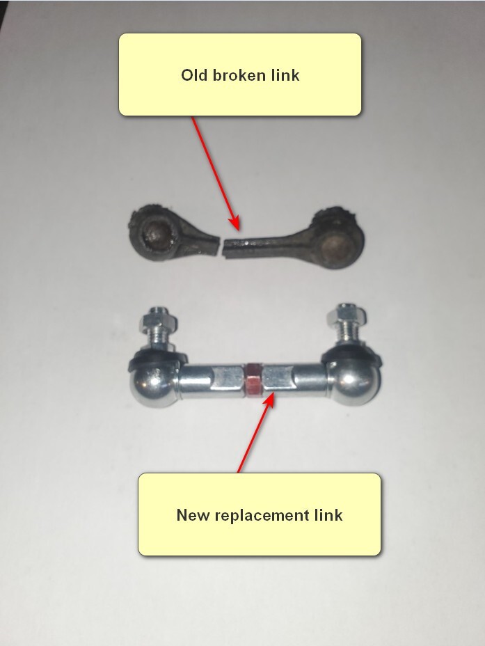 Toyota Prius Headlight Level Sensor Link Rod Arm Suspension