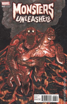 Monsters Unleashed #3B Q-Hayashida NM 2017 Monsters Unleashed 1st Series 