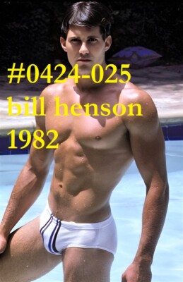 VINTAGE MALE PORTRAIT #0424-025 -bill henson 1982  -free shipping in usa