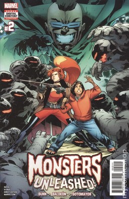 Monsters Unleashed #2A Silva FN 2017 Monsters Unleashed 2nd Series Stock Image