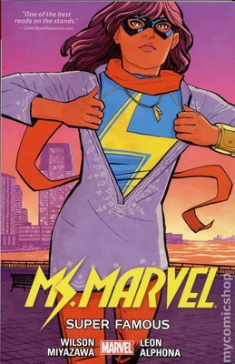 Ms. Marvel TPB #5-1ST VF 2016 Stock Image