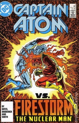 Captain Atom #5 VG 1987 Stock Image Low Grade