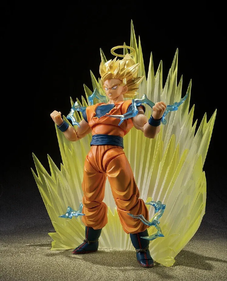 SH Figuarts Dragon Ball Z 2022 SDCC Super Saiyan 2 Son Goku