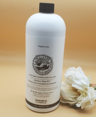 Tweak'd  Restore PURE F.F Coconut Cream Strengthening Conditioner 33.8 Sealed 