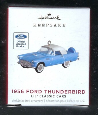 Hallmark 2021 Mini 1956 Ford Thunderbird 4th in Lil' Classic Cars 2021 Metal