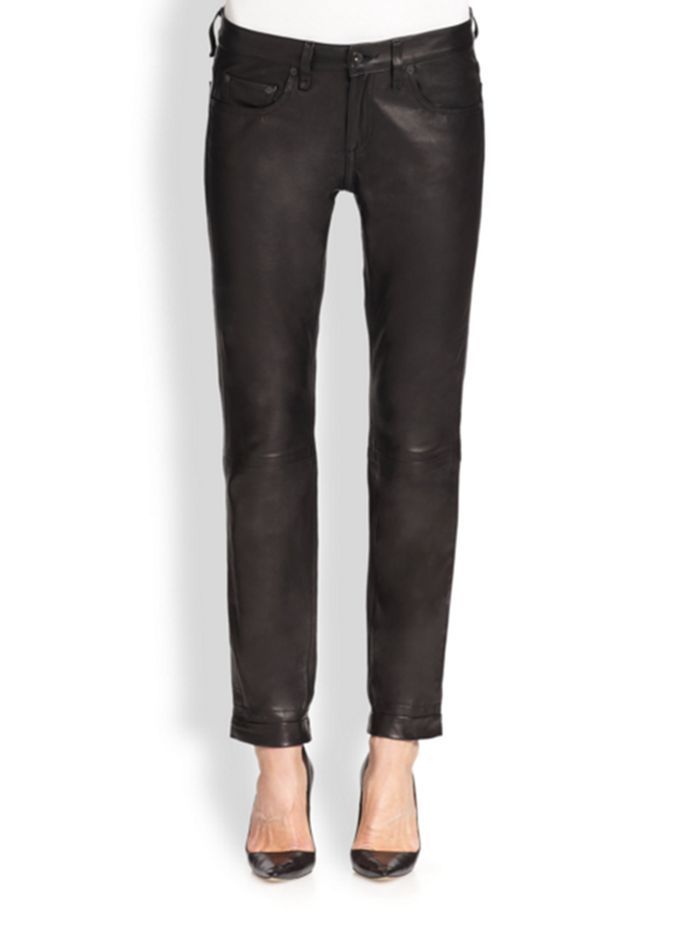 rag & bone Leather Pants for Women
