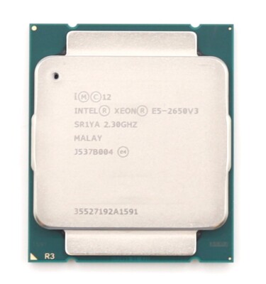 Intel Xeon E5-2650 V3 2.3GHz 10-Core 25MB LGA 2011-3 Processor P/N: SR1YA Tested