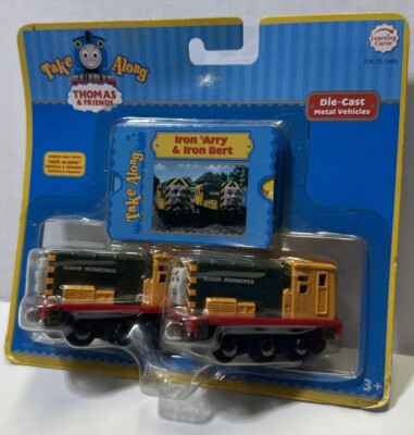 Thomas & Friends Take Along Die-Cast Train Iron Arry & Iron Bert Sealed