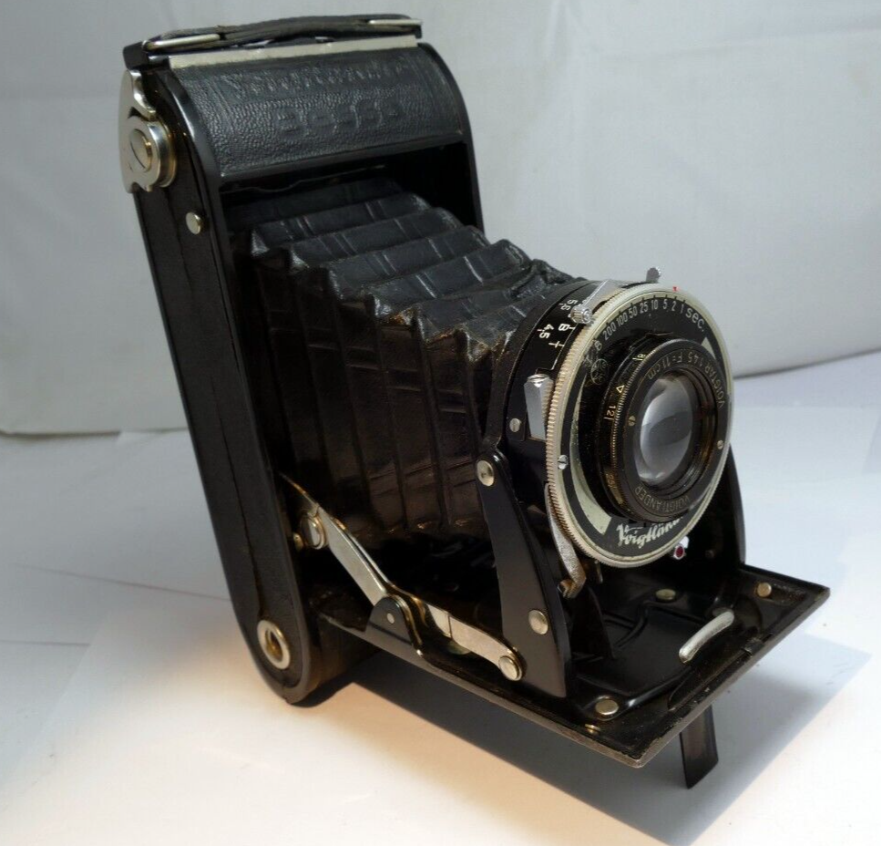 Voigtlander カメラ 1930s' Voigtlander Compur Folding Pocket Camera, Anastigmat