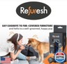 Refuresh Deshedding Dog Brush for Short/Medium Hair (Large,Blue) – Gentle Deshedding Tool for Dogs and Cats – Reduces Shedding, Without damaging Topcoat. Removes Loose Fur and Dead Undercoat.
