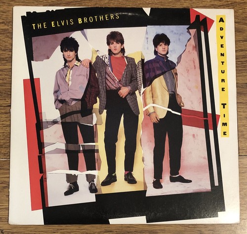The Elvis Brothers~Adventure Time LP~Gold Stamp Promo~1985