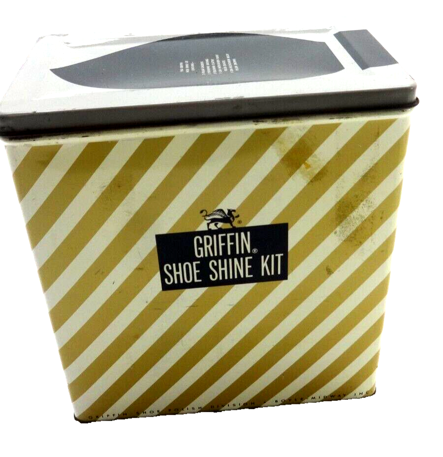 USA vintage】Griffin グリフィン シューシャイン 靴磨き USA
