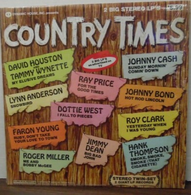 Dynamic House Inc presents Country Times 2-record set  090119LLE
