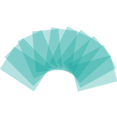 Powerweld Welding Helmet Clear Lens Cover 2" x 4 1/4" 10 pack