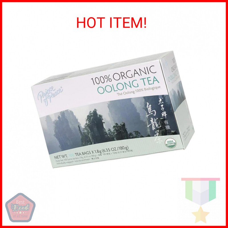 , 100 Tea Bags &ndash; 100% Organic Black Tea &ndash; Unsw