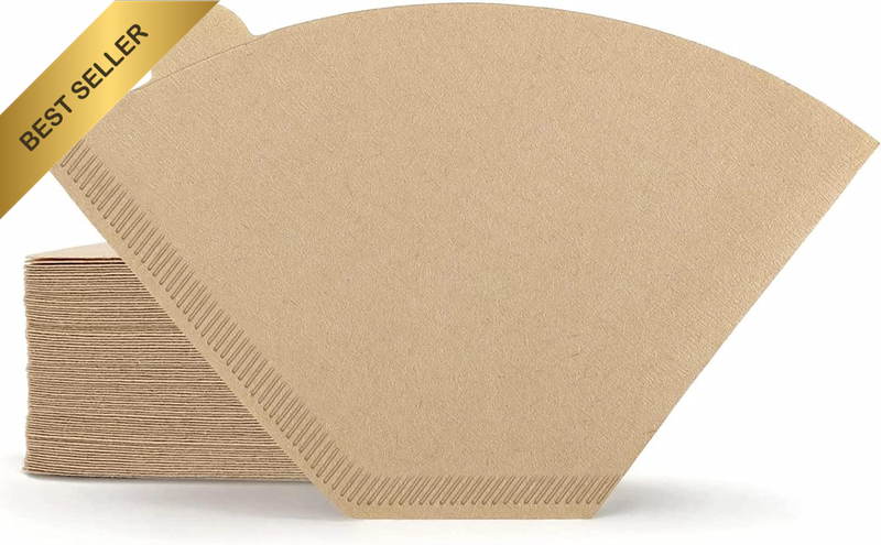Disposable Coffee Paper Filters for Coffee Maker, 100 Pcs Cone Replacement Filte