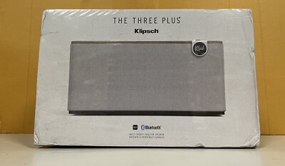 Klipsch The Three Plus Premium Tabletop Bluetooth Speaker (Walnut)
