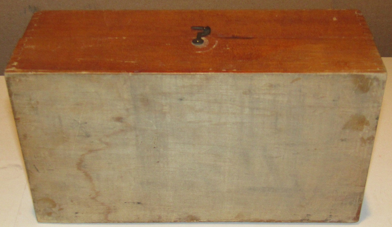 TYRRELLS J.B.L.CASCADE RECTAL ENEMA WOOD MEDICAL ADVERTISING BOX,1903,Empty,1894