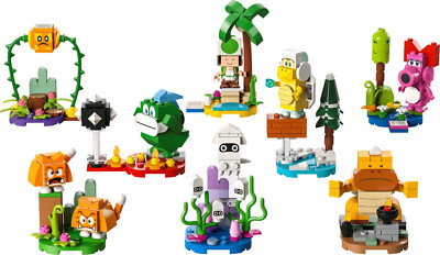 Complete Set of (8) Lego Super Mario Series 6 Characters 71413 New Sealed 2023