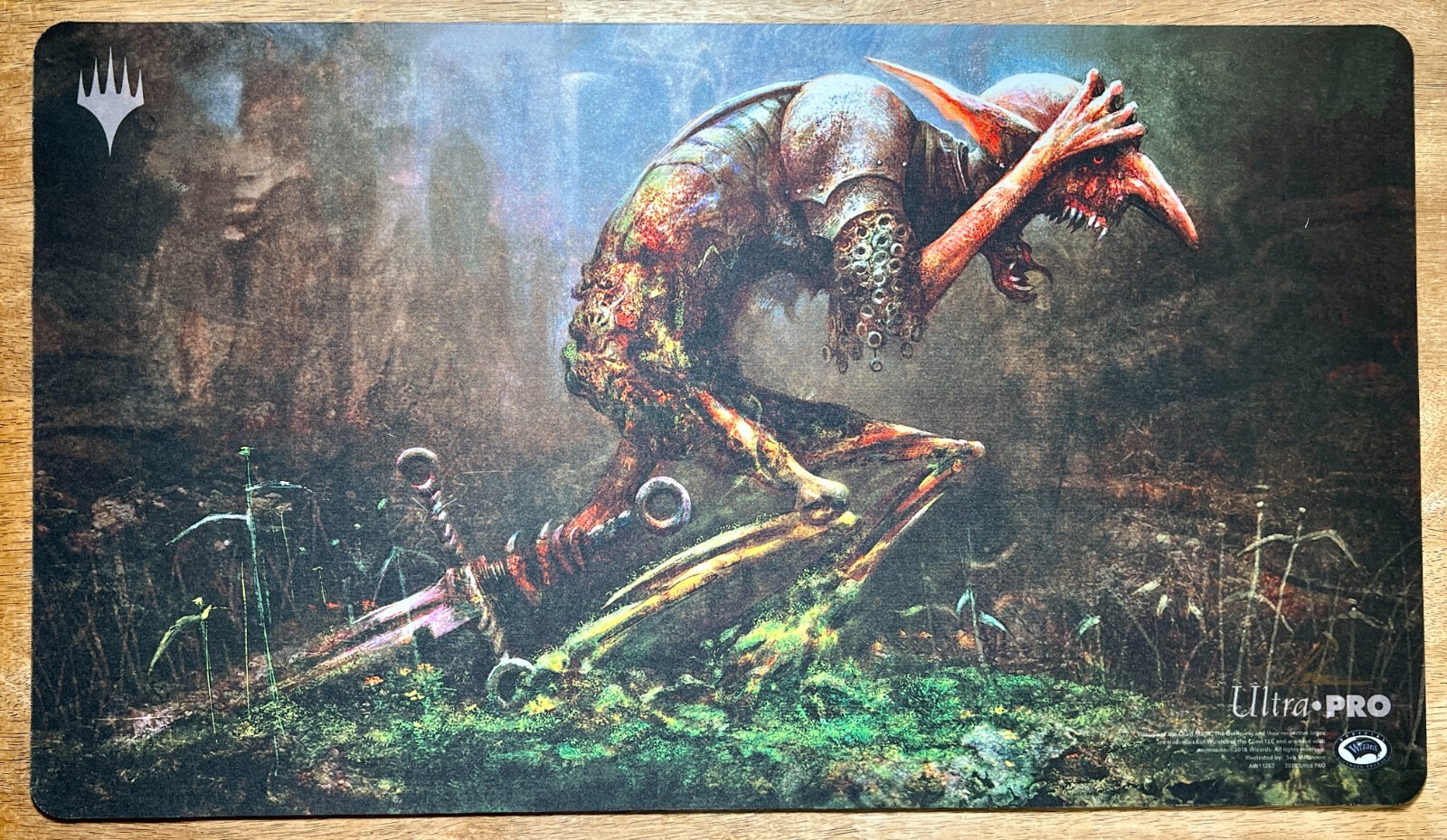 Abrupt Decay Playmat SIGNED Kickstarter Seb Mckinnon MTG Abrupt Decay Playmat SIGNED Kickstarter Seb Mckinnon MTG