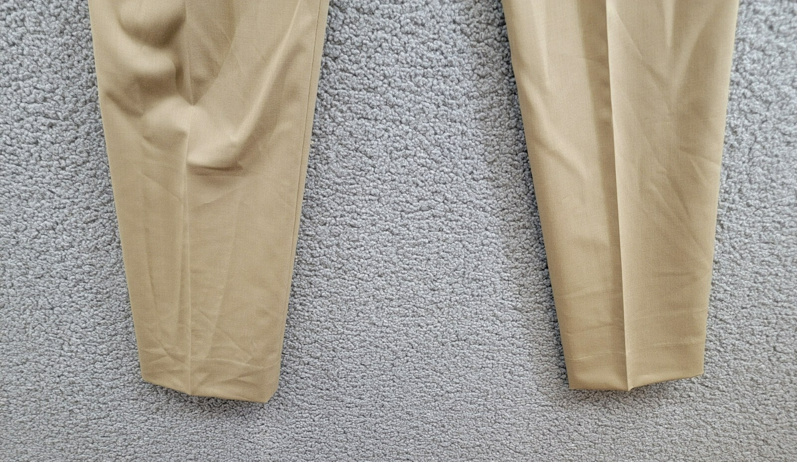 Michael Kors Wool Blend Plain Dress Pants Boys' 18R Tan Zip Button Hook & Bar - Picture 13 of 16