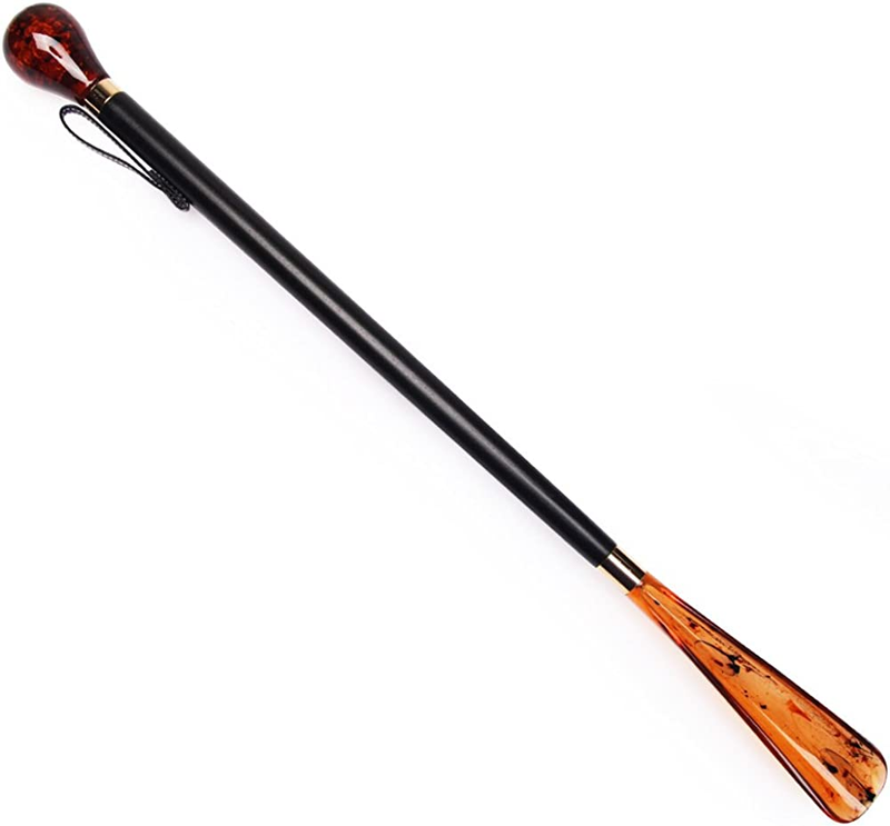 Footfitter Horn-Style Long-Handled Shoe Horn, Knob 23
