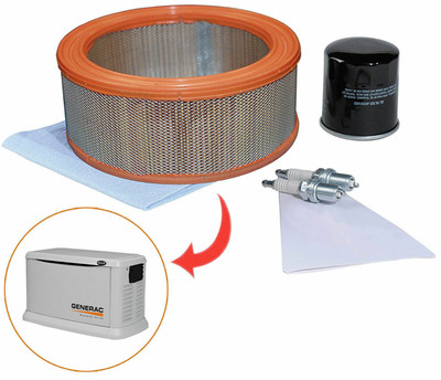 08-12 Generac Generator Service Kit 20Kw 0058751 0058750 0057440 0058961 0055060