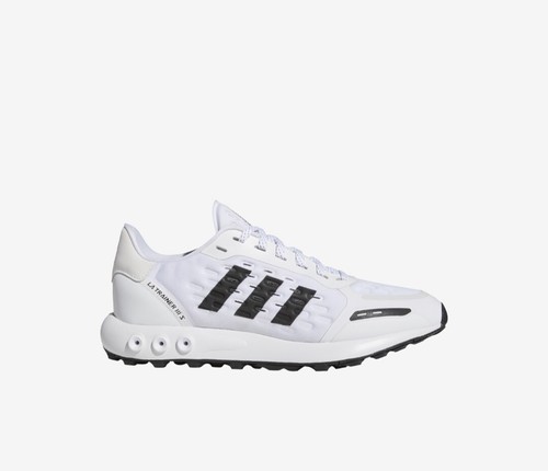 adidas★LA TRAINER★ボタン★ロゴ★兼用 adidas☆LA TRAINER☆ボタン☆ロゴ☆兼用 (adidas/スニーカー