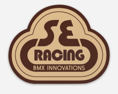 SE Racing Innovations BMX  Bicycle Old School Racing Logo Vinyl Sticker Decal