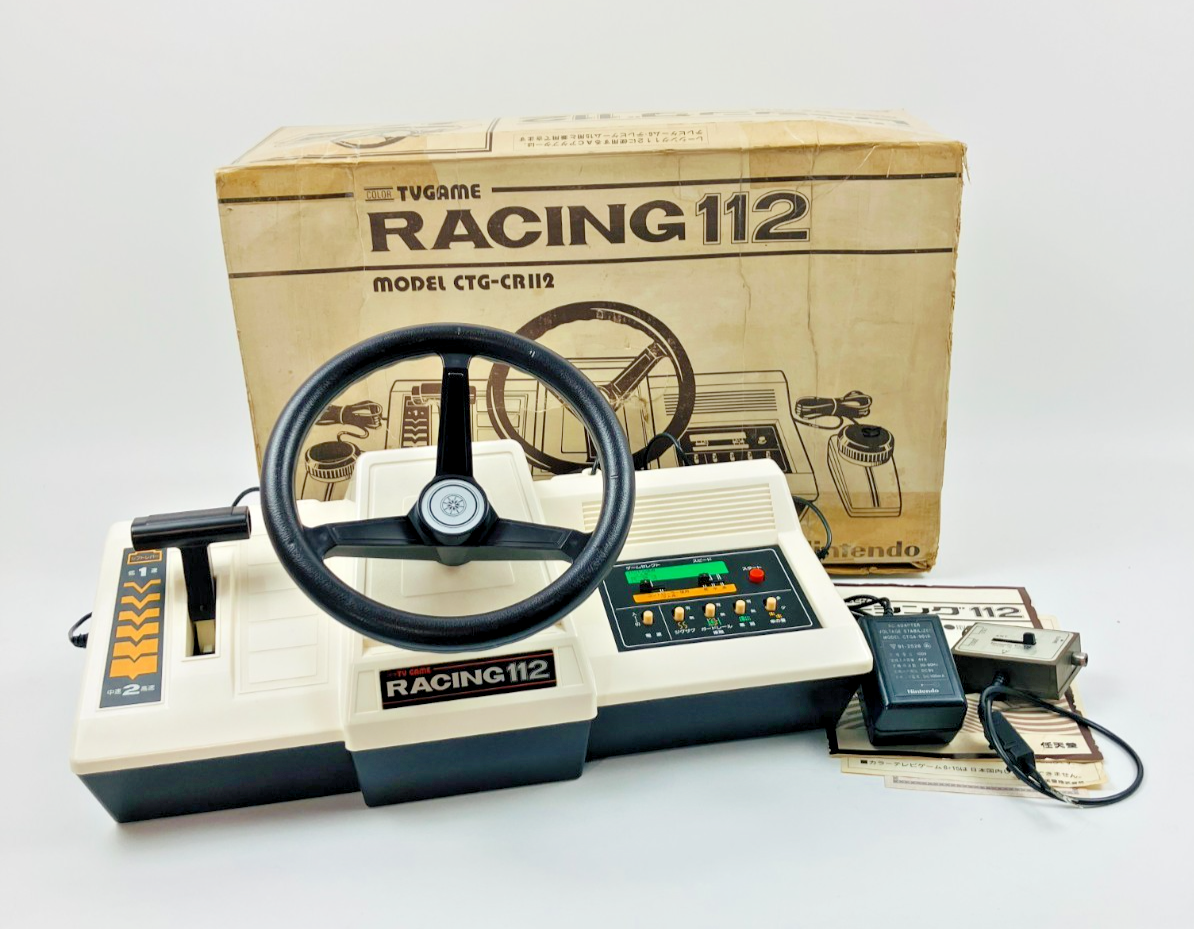 NINTENDO COLOR TV GAME RACING 112 Console Boxed CTG-CR112