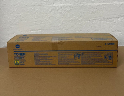 Konica Minolta TN616Y Toner Cartridge - Yellow (A1U9233)