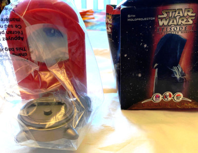 1999 STAR WARS EPISODE 1 - KFC/TACO BELL - SITH HOLOPROJECTOR TOY - NEW IN BOX