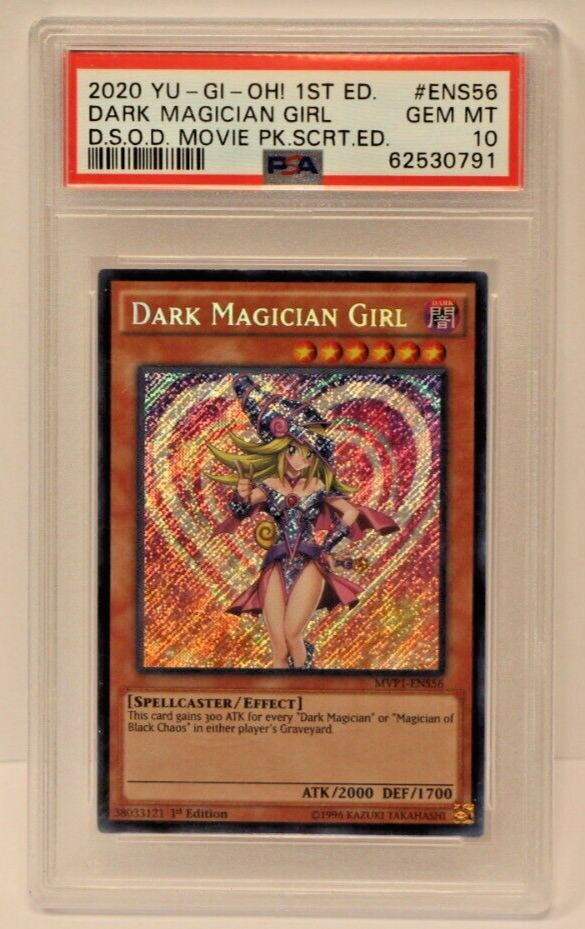 2020 YU-GI-OH! 1st ED. Dark Magician Girl D.S.O.D MOVIE PK