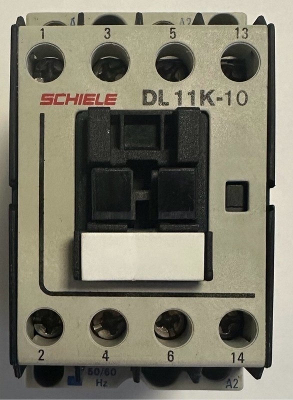 Schiele LeistungsschÃ¼Tz / 230v 50/60hz / 11kw / 1x No / Dl11k-10 / Dl 11k/10