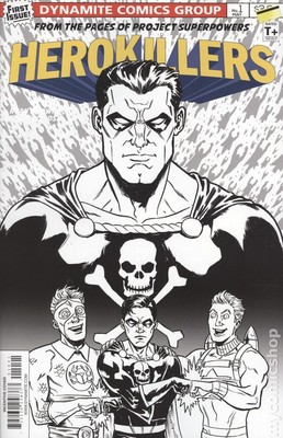 Project Superpowers Hero Killers 1D VG 2017 Stock Image Low Grade