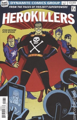 Project Superpowers Hero Killers 1C VF 2017 Stock Image