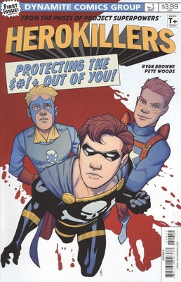 Project Superpowers Hero Killers 1A VF 2017 Stock Image
