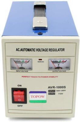 TOPOW Step Down 220 to 110 Voltage Converter Transformer & Regulator  Stabilizer