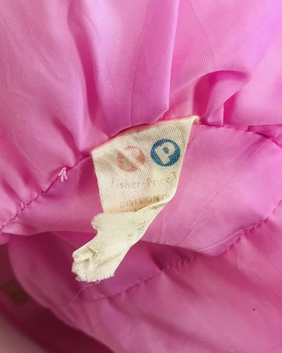 Vintage Fisher Price Puffalump Pink Lamb Dress Plush 1986 Stuffed 8005 Baby