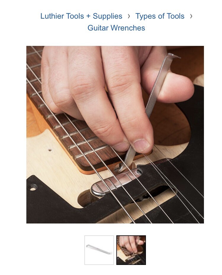 Telecaster & strat adjustment tool for vintage heel truss rods in