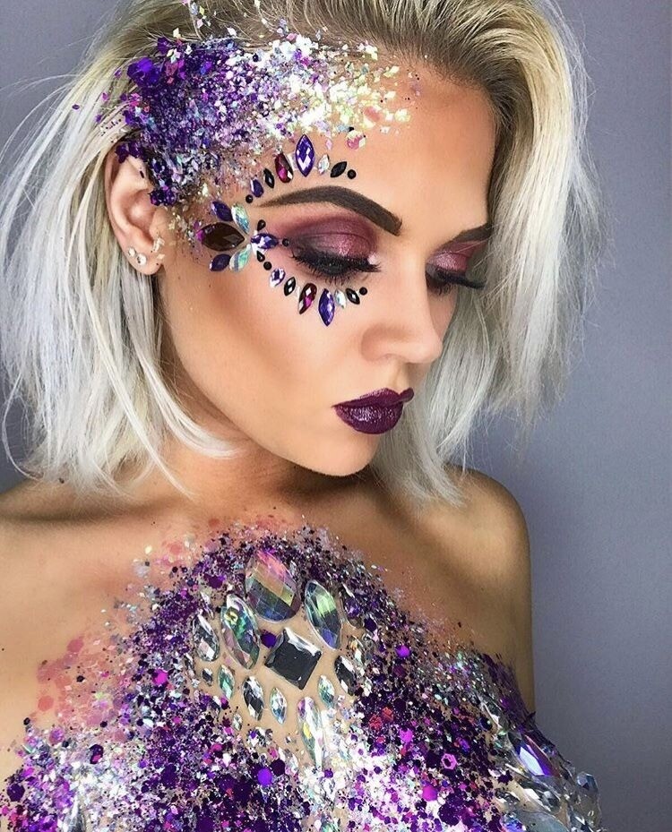Party glitter makeup artist face painting corporate events hen