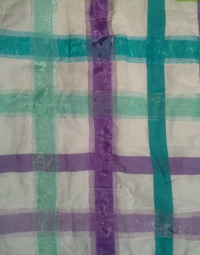 Circo Purple Plaid Collection Quilt 2pc Set ~ TWIN ~ NEW Green Aqua Purple