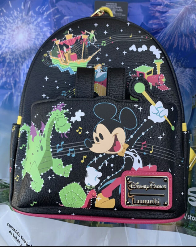 Disney Parks 2022 Main Street Electrical Parade Mickey Backpack Bag Loungefly