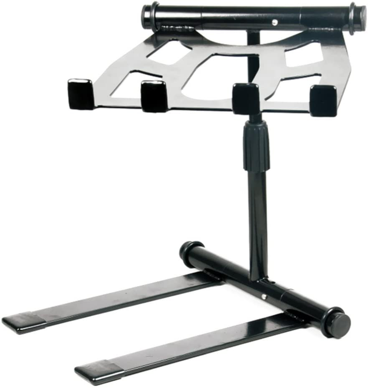 Pyle Folding Tabletop DJ Gear Stand, Adjustable Angle and He