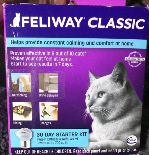 Feliway Classic Starter Kit For Cats (Diffuser And 48 Ml Vial)