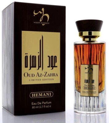 Hemani Oud Az Zahra Eau De Parfum Fruity Woody Smoky Fragrance For Unisex 80 ML
