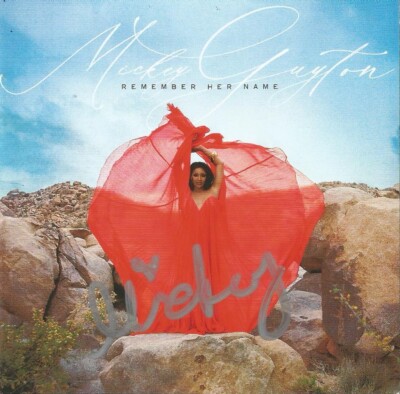 Mickey Guyton Autographed Remember Her Name CD
