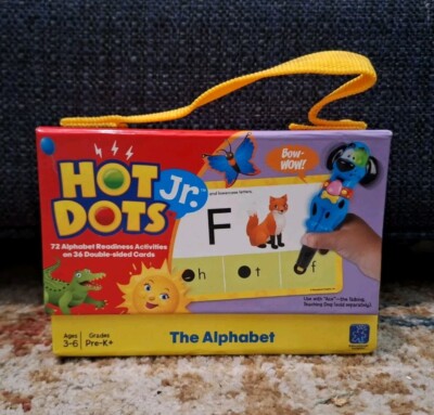 Hot Dots Jr. The Alphabet 36 Double-Sided Cards Fc1