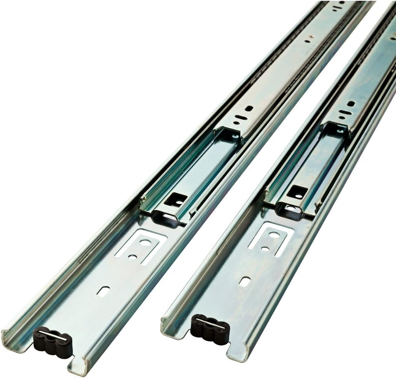 Hardware D80622C-ZP-W 22-Inch Ball Bearing Drawer Slides